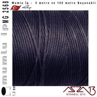 MG 2568, Megafil Extra Mumlu İp - 1,0 mm Kalınlıkta / 5 veya 100 metre