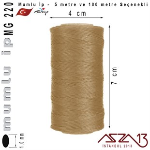 MG 220, Megafil Extra Mumlu İp - 1,0 mm Kalınlıkta / 5 veya 100 metre