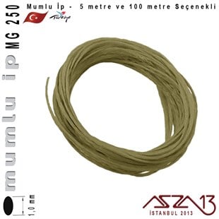 MG 250, Megafil Extra Mumlu İp - 1,0 mm Kalınlıkta / 5 veya 100 metre