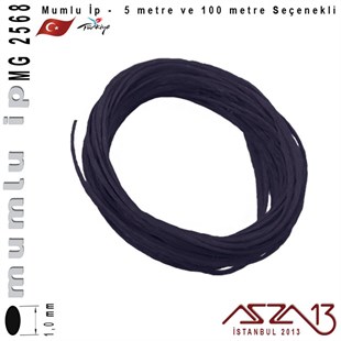 MG 2568, Megafil Extra Mumlu İp - 1,0 mm Kalınlıkta / 5 veya 100 metre