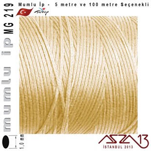 MG 219, Megafil Extra Mumlu İp - 1,0 mm Kalınlıkta / 5 veya 100 metre
