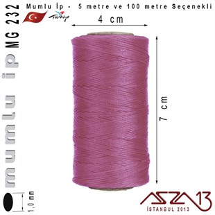 MG 232, Megafil Extra Mumlu İp - 1,0 mm Kalınlıkta / 5 veya 100 metre