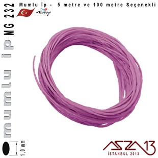 MG 232, Megafil Extra Mumlu İp - 1,0 mm Kalınlıkta / 5 veya 100 metre
