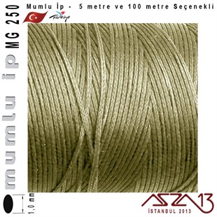 MG 250, Megafil Extra Mumlu İp - 1,0 mm Kalınlıkta / 5 veya 100 metre