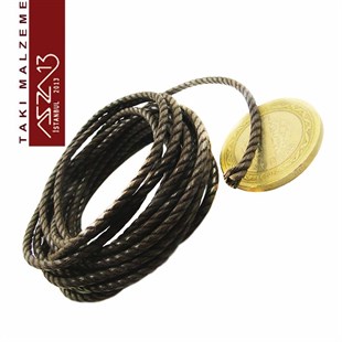 Doğal Pamuk, 2,00 mm Kahverengi Kordon / Paket İçeriği 3 m