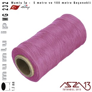 MG 232, Megafil Extra Mumlu İp - 1,0 mm Kalınlıkta / 5 veya 100 metre