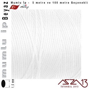 MG White, Megafil Extra Mumlu İp - 1,0 mm Kalınlıkta / 5 veya 100 metre