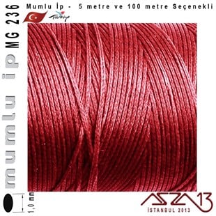 MG 236, Megafil Extra Mumlu İp - 1,0 mm Kalınlıkta / 5 veya 100 metre