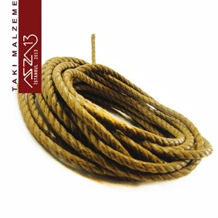 Doğal Pamuk, 2,00 mm Toprak Rengi Kordon / Paket İçeriği 3 m