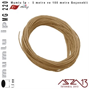 MG 220, Megafil Extra Mumlu İp - 1,0 mm Kalınlıkta / 5 veya 100 metre