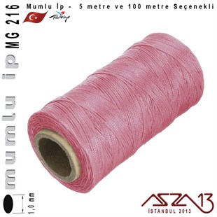 MG 216, Megafil Extra Mumlu İp - 1,0 mm Kalınlıkta / 5 veya 100 metre
