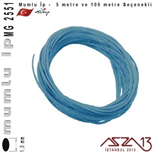MG 2551, Megafil Extra Mumlu İp - 1,0 mm Kalınlıkta / 5 veya 100 metre