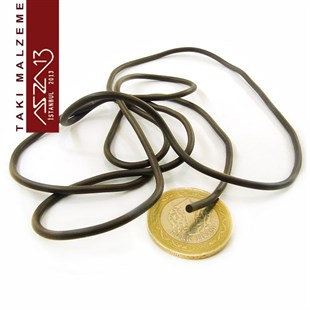 Kahverengi 2,00 mm Kauçuk Esnek Kordon / Paket İçeriği 1 m