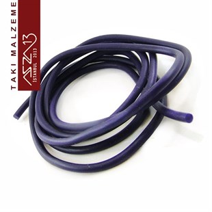 Lacivert 2,00 mm Kauçuk Esnek Kordon / Paket İçeriği 1 m