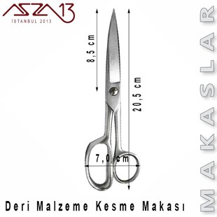 Süper Kaliteli Deri Makası