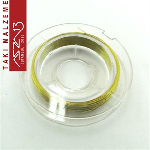 Altın Rengi 35 Mikron (0,35 mm) Emaye Kaplı Tel / Paket İçeriği 1 Adet