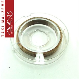 Kahve Rengi 35 Mikron (0,35 mm) Emaye Kaplı Tel / Paket İçeriği 1 Adet