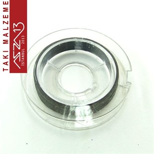 Siyah Rengi 35 Mikron (0,35 mm) Emaye Kaplı Tel / Paket İçeriği 1 Adet