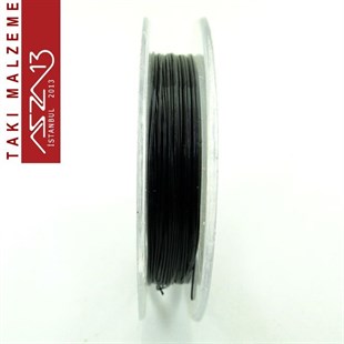 Siyah Rengi 35 Mikron (0,35 mm) Emaye Kaplı Tel / Paket İçeriği 1 Adet