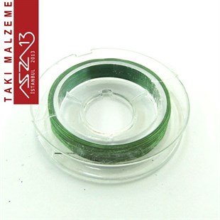 Yeşil Rengi 35 Mikron (0,35 mm) Emaye Kaplı Tel / Paket İçeriği 1 Adet
