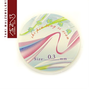0.30 mm Altın Kaplamalı 10,5 m Metre Yumuşak Pirinç Tel