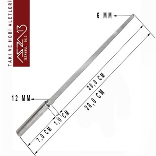 Üçgen Kesit Malafa (Bezel Mandrel)