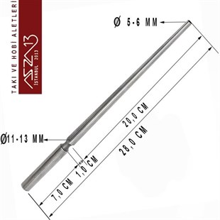 Oval Kesit Malafa (Bezel Mandrel)