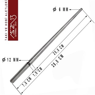 Yuvarlak Kesit Malafa (Bezel Mandrel)
