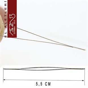 Karnıyarık (Büyük Gözlü) İğne, 5,5 cm