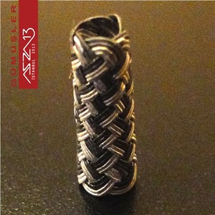 3x9 mm Şarnel 1000K Oksitli Gümüş Kazaziye Sürgü / Paket İçeriği 1Adet