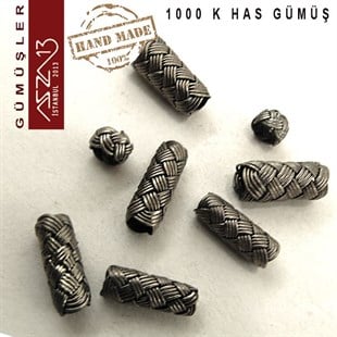 3x9 mm Şarnel 1000K Eskitilmiş Gümüş Kazaziye Sürgü / Paket İçeriği 1Adet