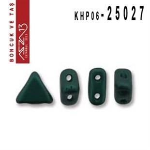 Kheops Par Puca 6 mm Pastel Green (Pastel Yeşil) Boncuk (25027) / Paket İçeriği 65 Adet (9 Gr)