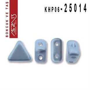 Kheops Par Puca 6 mm Pastel Light Sapphire (Pastel A. Safir) Boncuk (25014) / Paket İçeriği 65 Adet (9 Gr)