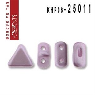 Kheops Par Puca 6 mm P. L. Lilac (Pastel A. Lila) Boncuk (25011) / Paket İçeriği 65 Adet (9 Gr)
