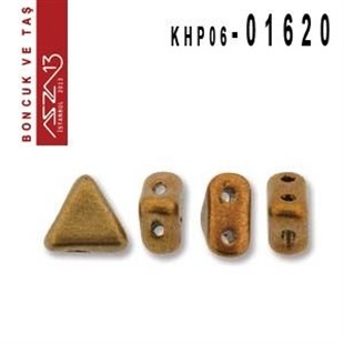Kheops Par Puca 6 mm Metallic Iris (M. Iris) Boncuk (01620) / Paket İçeriği 65 Adet (9 Gr)