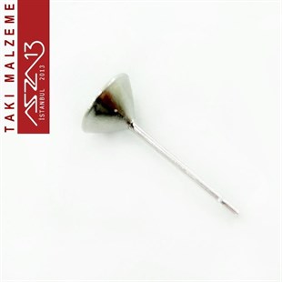 Nikel Kaplamalı - Freenickel - 6 mm - Konik Yuvalı Küpe Çivisi / 10 Adet