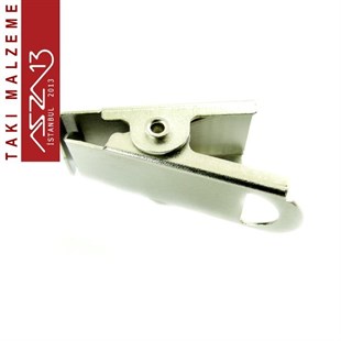 Saten Nikel Kaplamalı (Emzik İçin) Kıskaç / Paket İçeriği 1 Adet