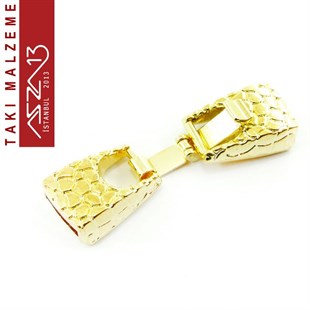 3x9 mm Yuva Ebatlı, Altın, 1.3x3.5 cm Dikdörtgen Mekanizmalı Kilit / Paket İçeriği 1 Ade