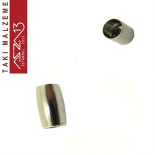 5 mm Yuva Çaplı, Nikel Kapalama, 0.85x1.35 cm Silindirik Fıçı, Mıknatıslı Kilit / Paket İçeriği 2 Adet