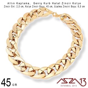 Altın Kaplama, Geniş Zincir Kolye