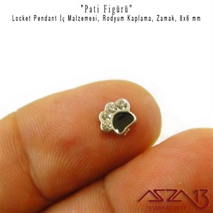 Locket Malzemesi Pati 8x6 mm