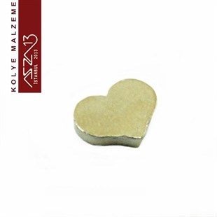 Locket Malzemesi Kalp 10x8 mm