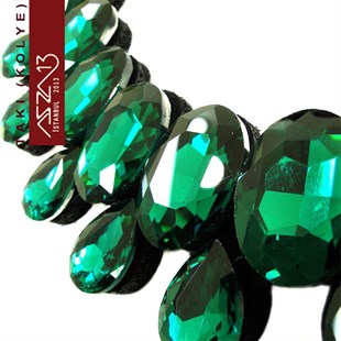 Zümrüt Taşlı Gerdanlık