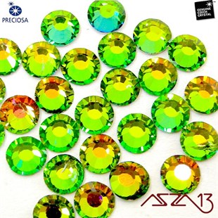 SS20 Chaton Rose (4,7 mm) Altı Düz Yapıştırma Vitrail Medium Kristal Taş  / Paket İçeriği 36 Adet