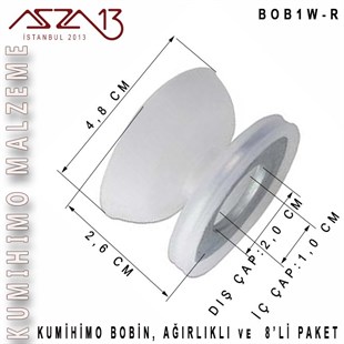 Kumihimo Bobin 4,8 cm (Ağırlıklı) / 8li Orijinal Paket