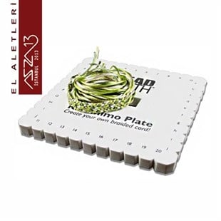 Kumihimo Kare Disk (İp Örme Aparatı)