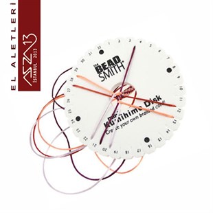 Mini Kumihimo Yuvarlak Disk (İp Örme Aparatı)