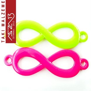 Neon Renk, Çift Kulplu, Sonsuzluk Figürü / Paket İçeriği 1 Adet