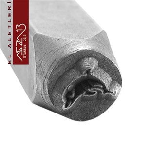 6 mm Yunus Figürlü Metal Damga