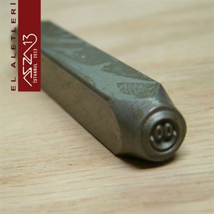 6 mm Gülen Yüz Figürlü Metal Damga